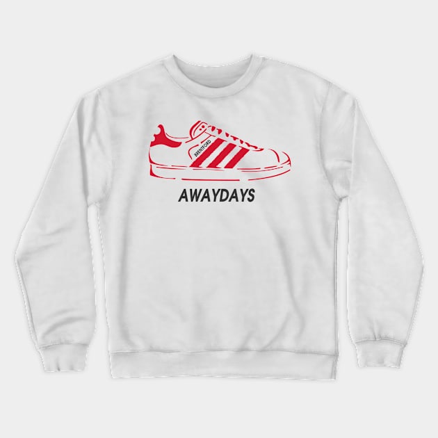 Brentford Away days Crewneck Sweatshirt by Confusion101